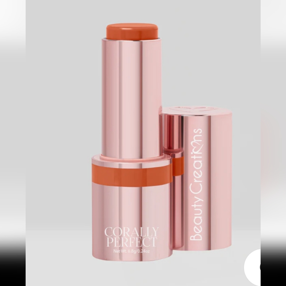 Beauty Creations Coral  Blush Stick Sleek Design Set Of 6 Pieces
